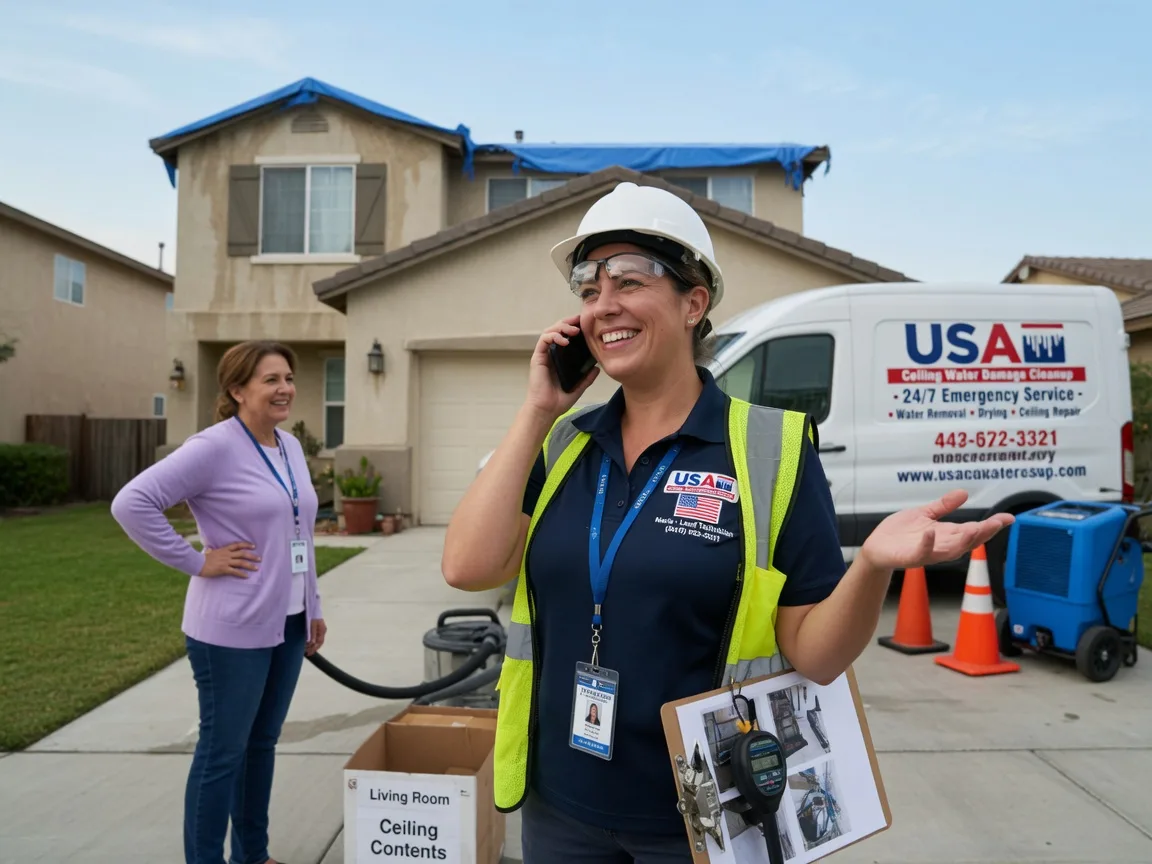 Ceiling Water Damage Restoration Kinross, MI FAQs
